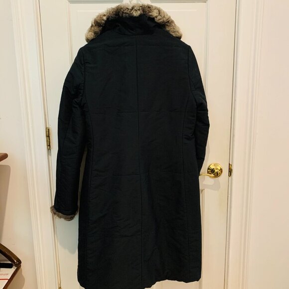 Cinzia Rocca Womens Top Over Coat, Sz 44 IT/ 8 US, Made In Italy Rabbit Fur - Picture 13 of 16